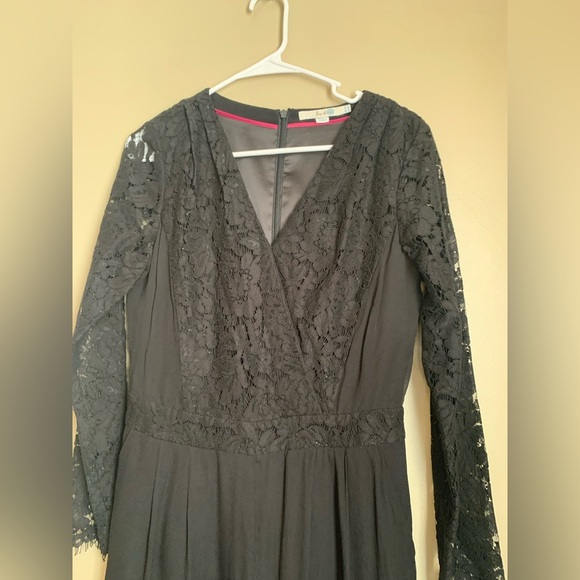 BODEN Black Lace Romper Jumpsuit pantsuit - Picture 4 of 10
